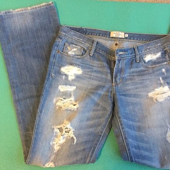 Abercrombie & Fitch Pants‎ Ripped Destroyed Jeans - Picture 2 of 7